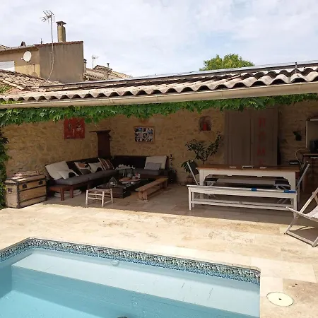 Maison De Village Avec Piscine * Laudun