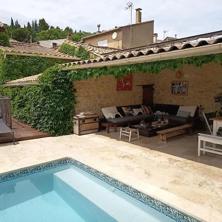 Maison De Village Avec Piscine * Laudun